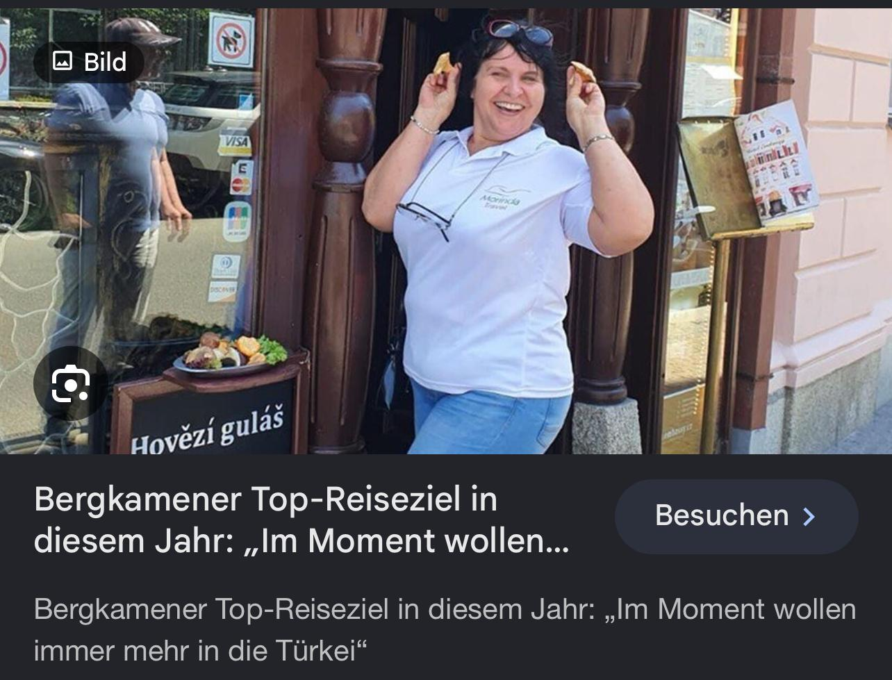 Tatjana Kabadayı – Bergkamener Top-Reiseziel