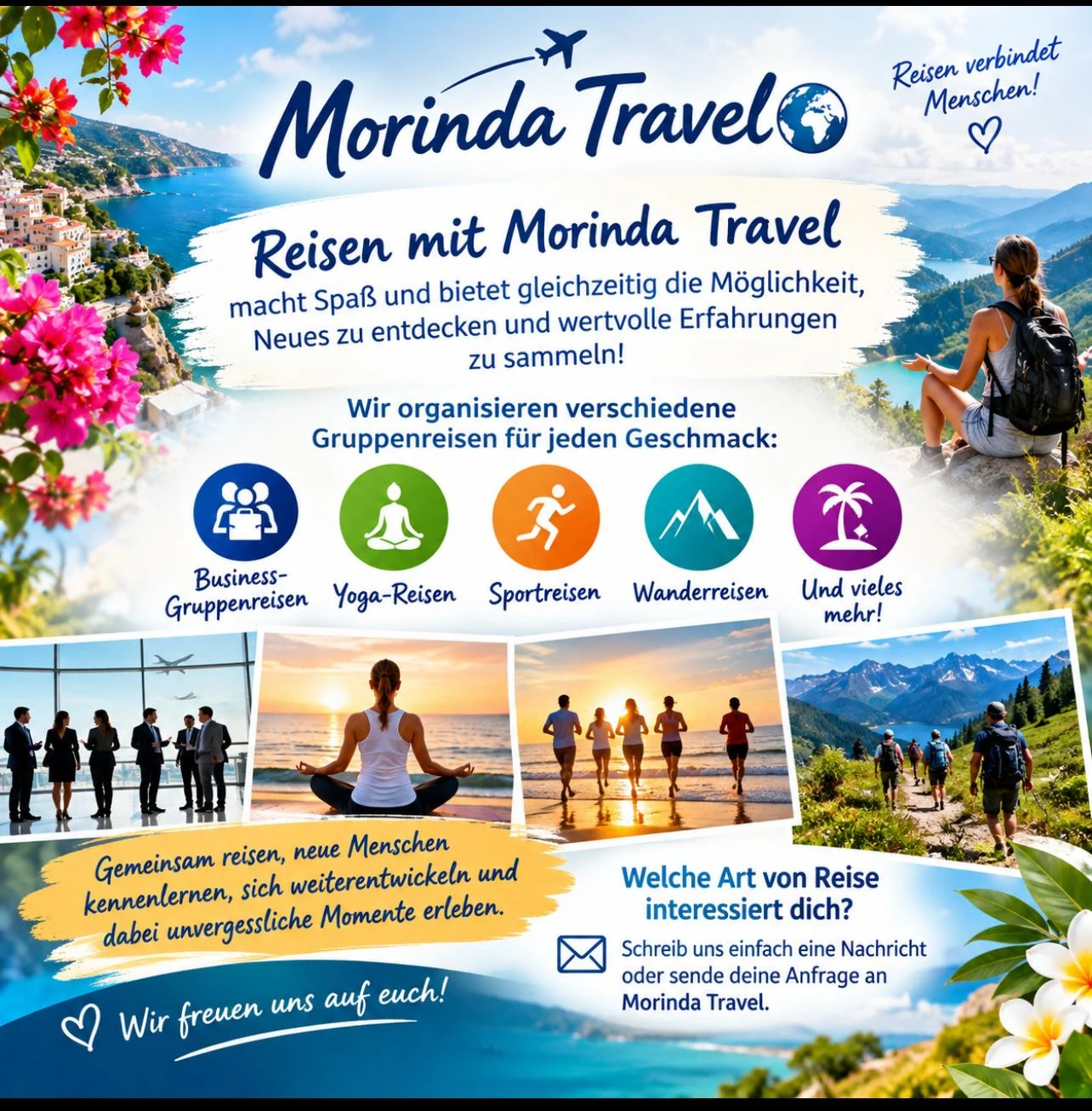 Gruppenreisen für jeden Geschmack