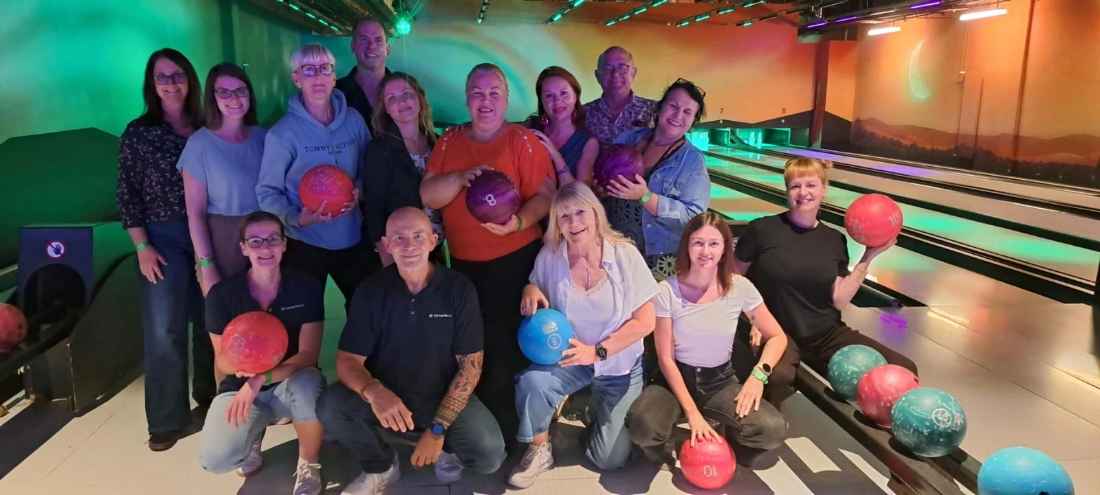 Bowlingabend mit Kolleginnen und Kollegen