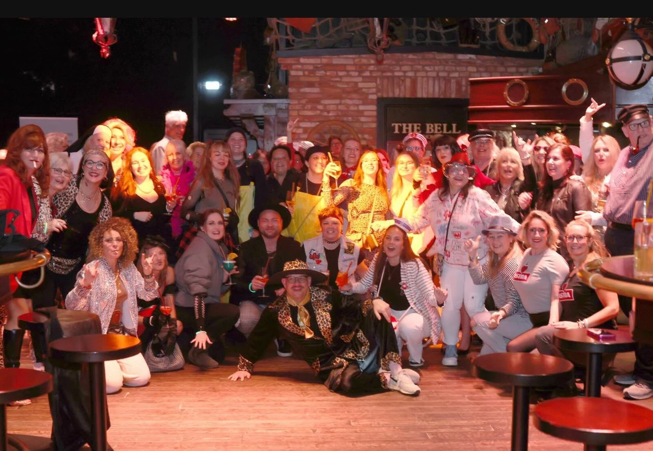 Mottoparty mit unserer Reisegemeinschaft
